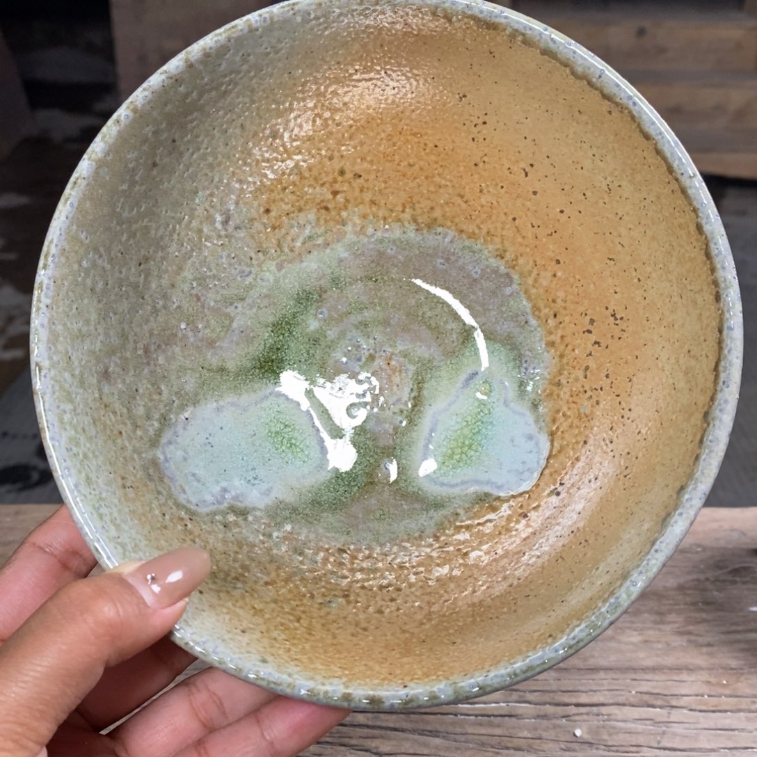 浪鬼柴烧 无忌系列碗 口不圆