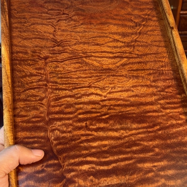 木缅甸花梨超大托盘