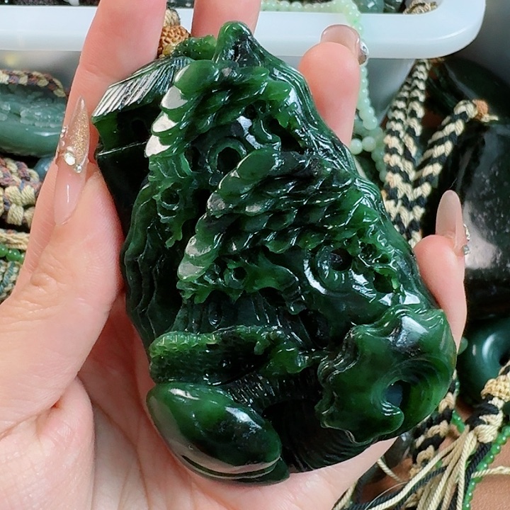 和田玉挂件未镶嵌