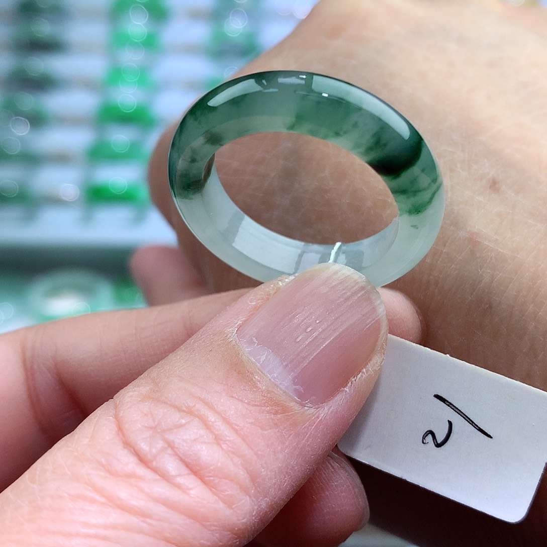 未镶嵌戒指翡翠21号