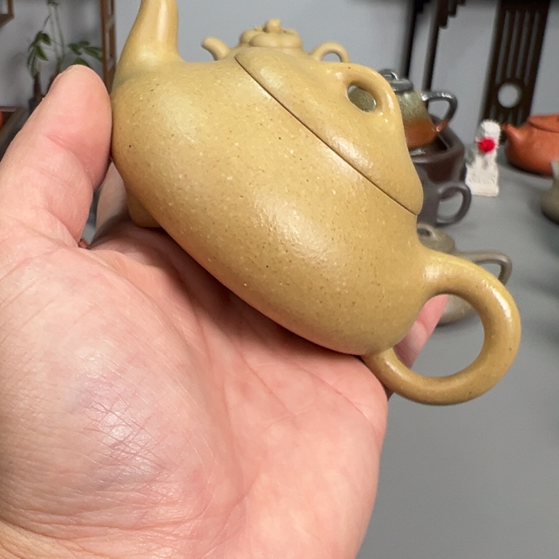 无***界茶壶紫砂梨皮汉棠➕金刚砂