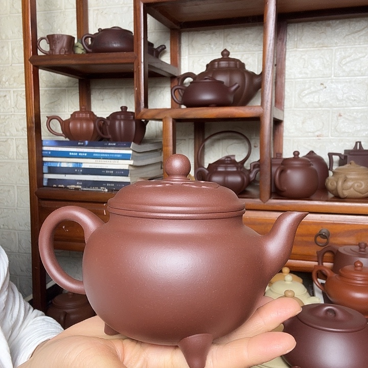 都***好紫砂茶壶大彬如意500cc底槽清精工半手工