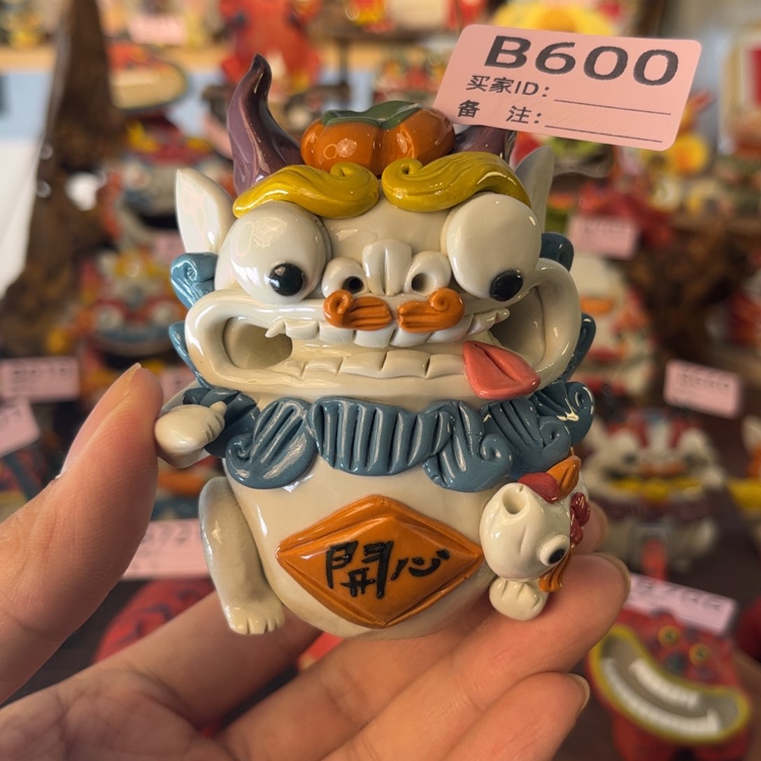 泥塑纯手工茶宠摆件