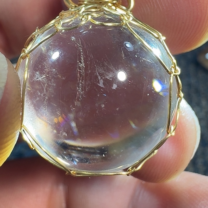 5***发晶未镶嵌颈饰你