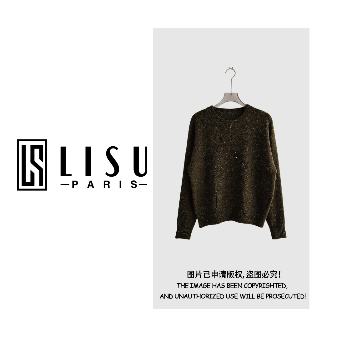 【LISU例素】巨好看丨“高端品质”时尚针织衫上衣K1298