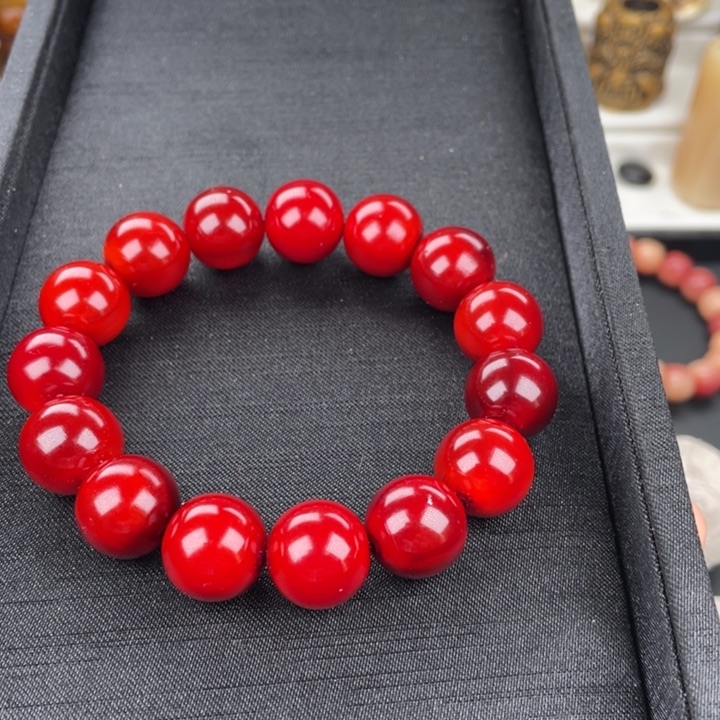 驼骨其他牦牛角圆珠14