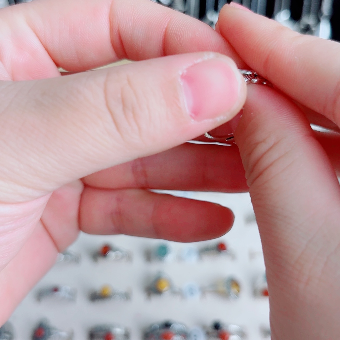 925银925纯银戒指麦穗