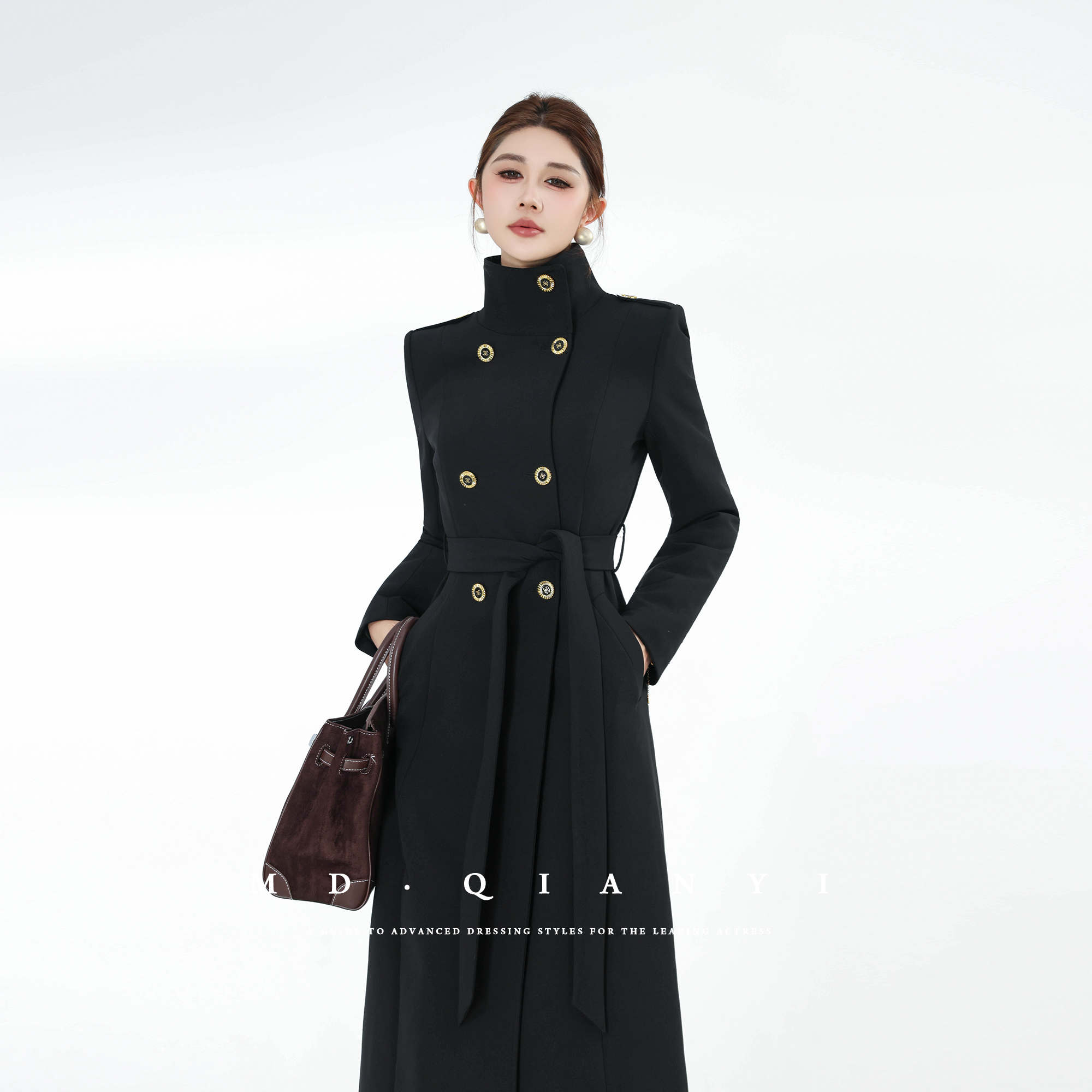 MD定制·杨千亿【温柔力量】2025冬季新款百搭休闲修身气质羽绒服