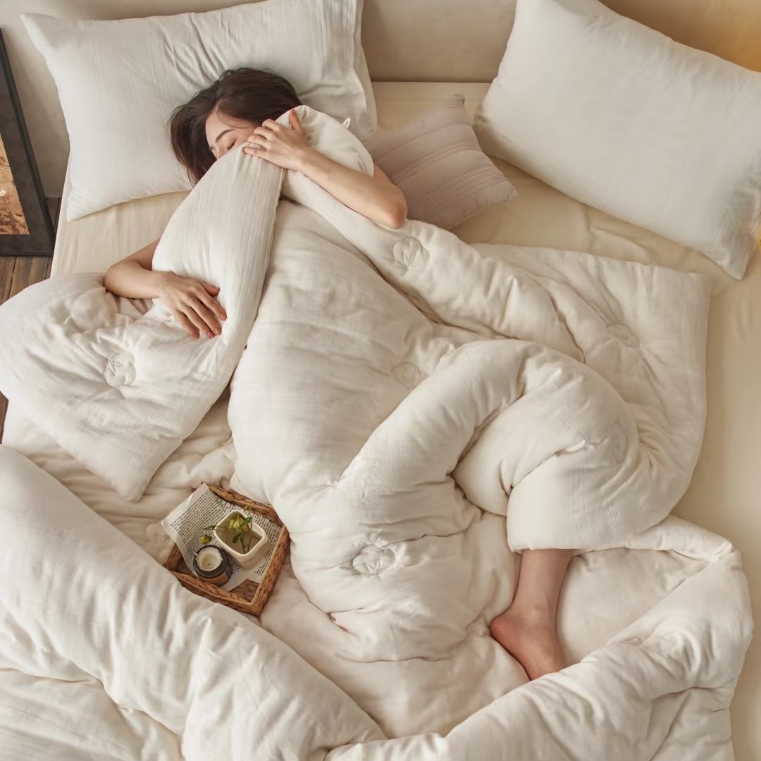 巨巨舒服！桑蚕丝春秋被