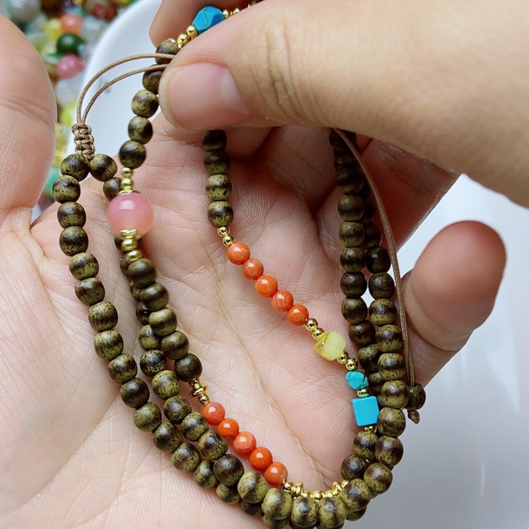 ƪ***向手链水晶未镶嵌吊坠