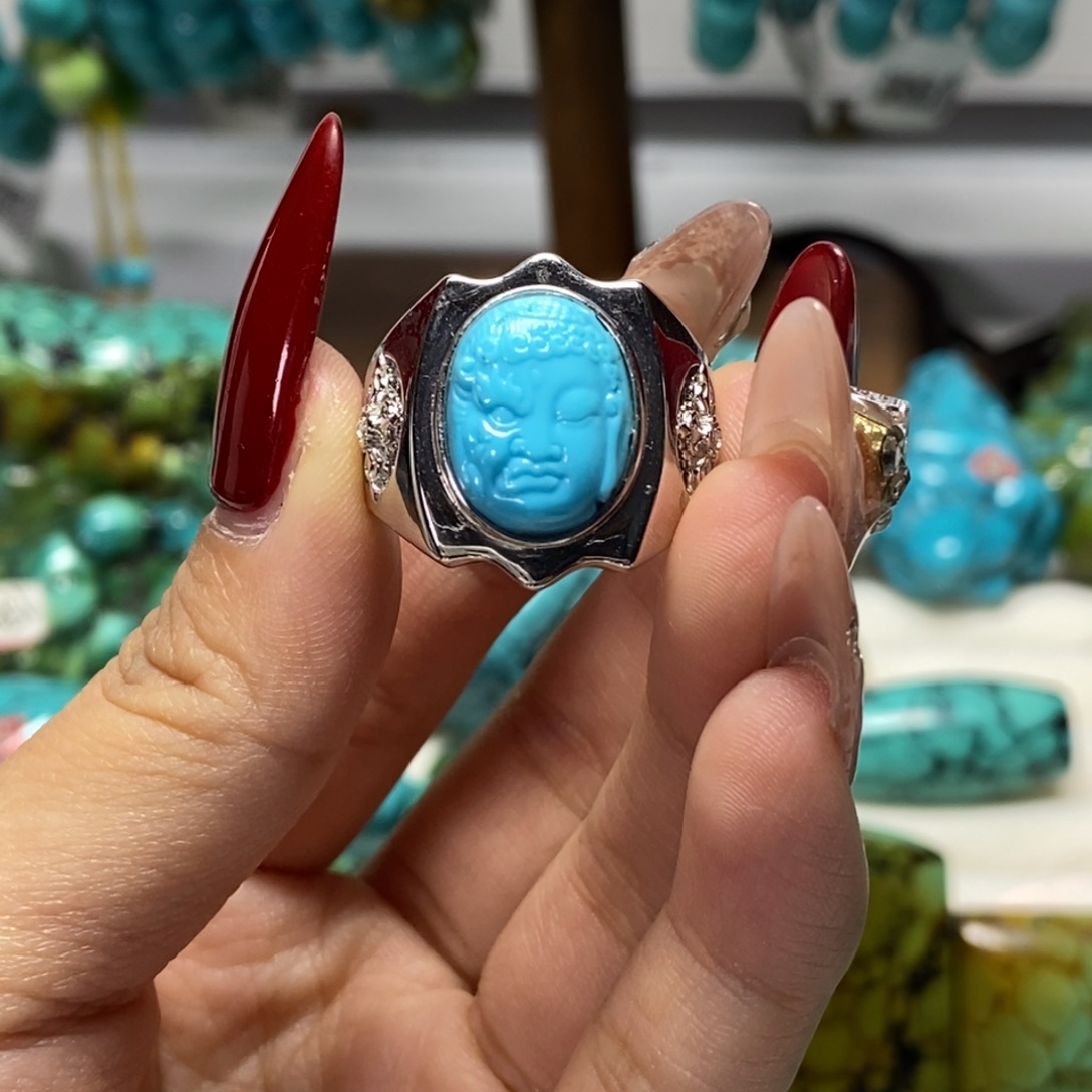 雪***使雕刻一念之间戒指y