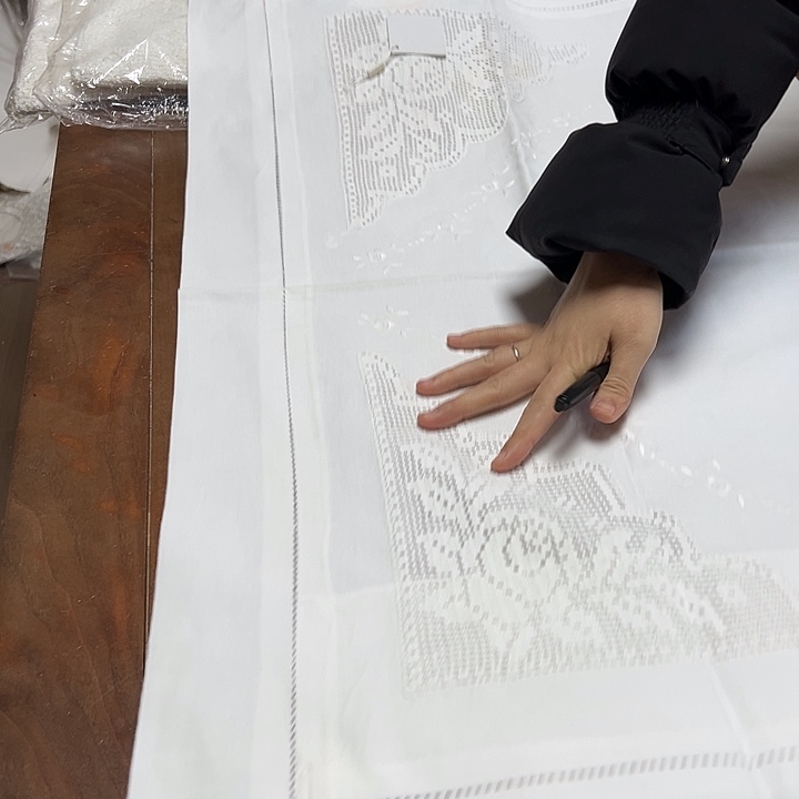 毛绒亚麻棉061-1对