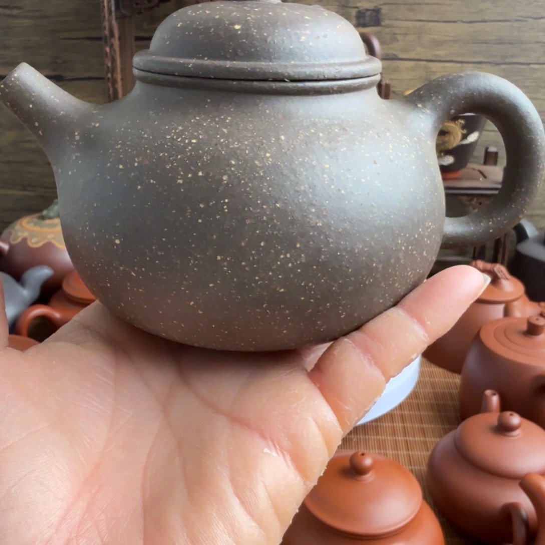 紫砂茶壶老**车原矿紫砂紫砂紫砂