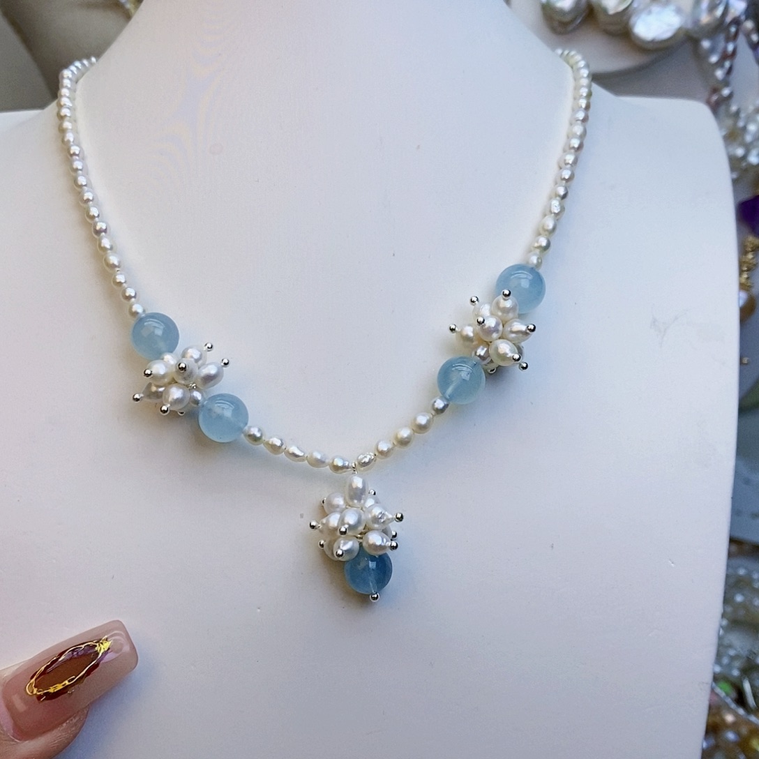 淡水珍珠颈饰未镶嵌