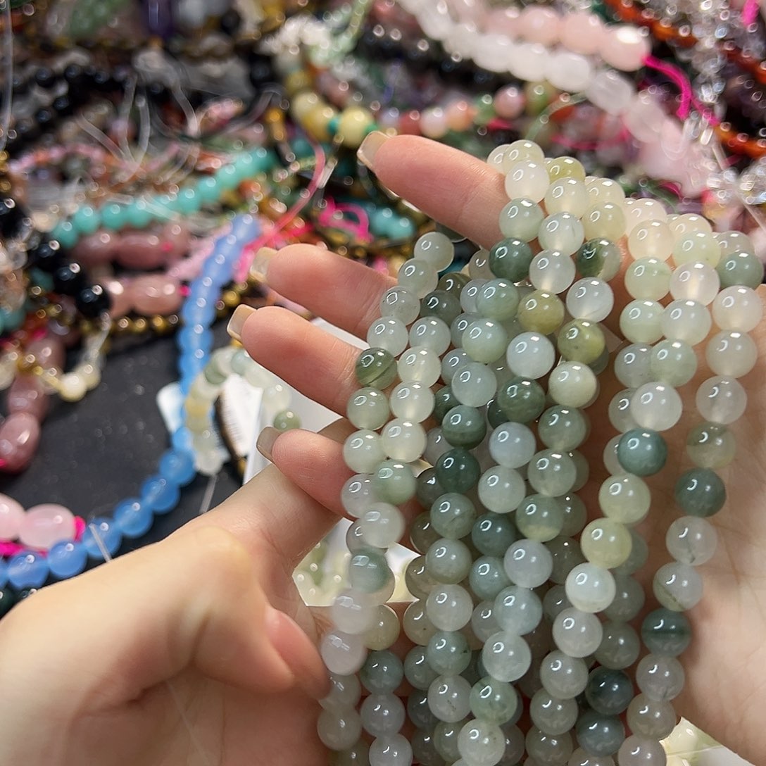 玛瑙/玉髓合金珠宝半成品天山翠卡8➕三条