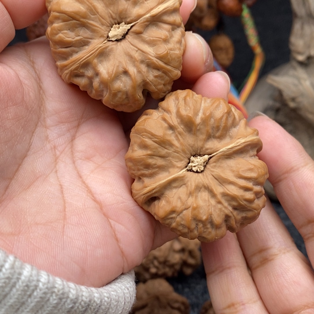 文玩核桃把件43蛤蟆头