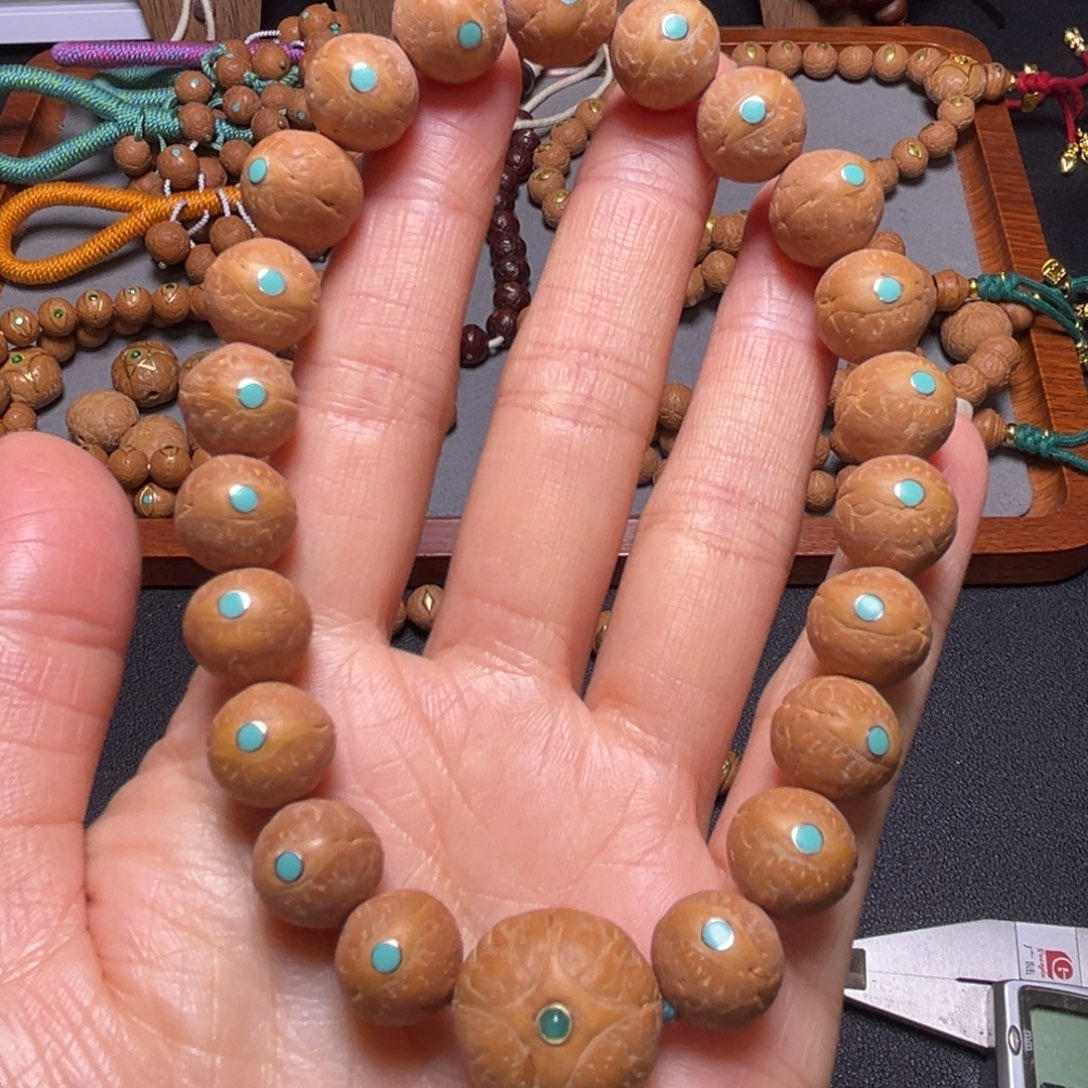 吊坠凤眼菩提12mm2025精品松钉手串