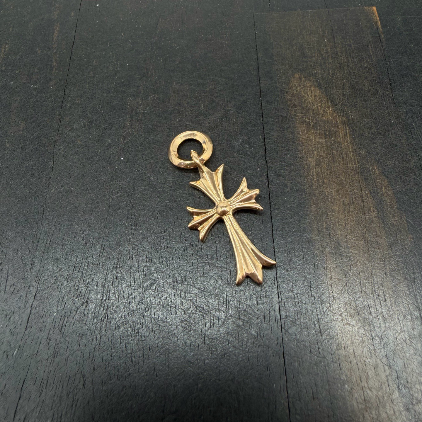 合金吊坠 Chrome Hearts 克罗心 22k 圆环Tiny e 十字架吊坠