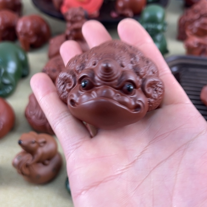 紫砂茶宠紫砂金蟾