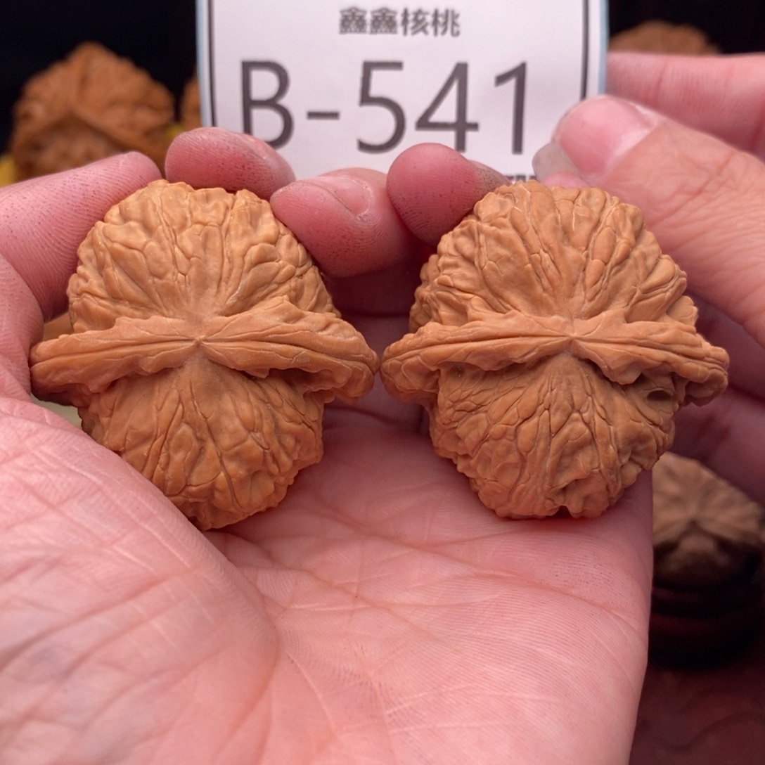 文玩核桃把件球白41