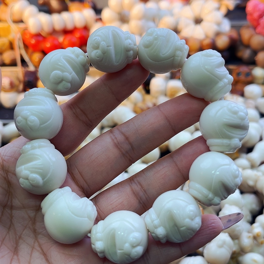 菩提根/象牙果手串机器猫