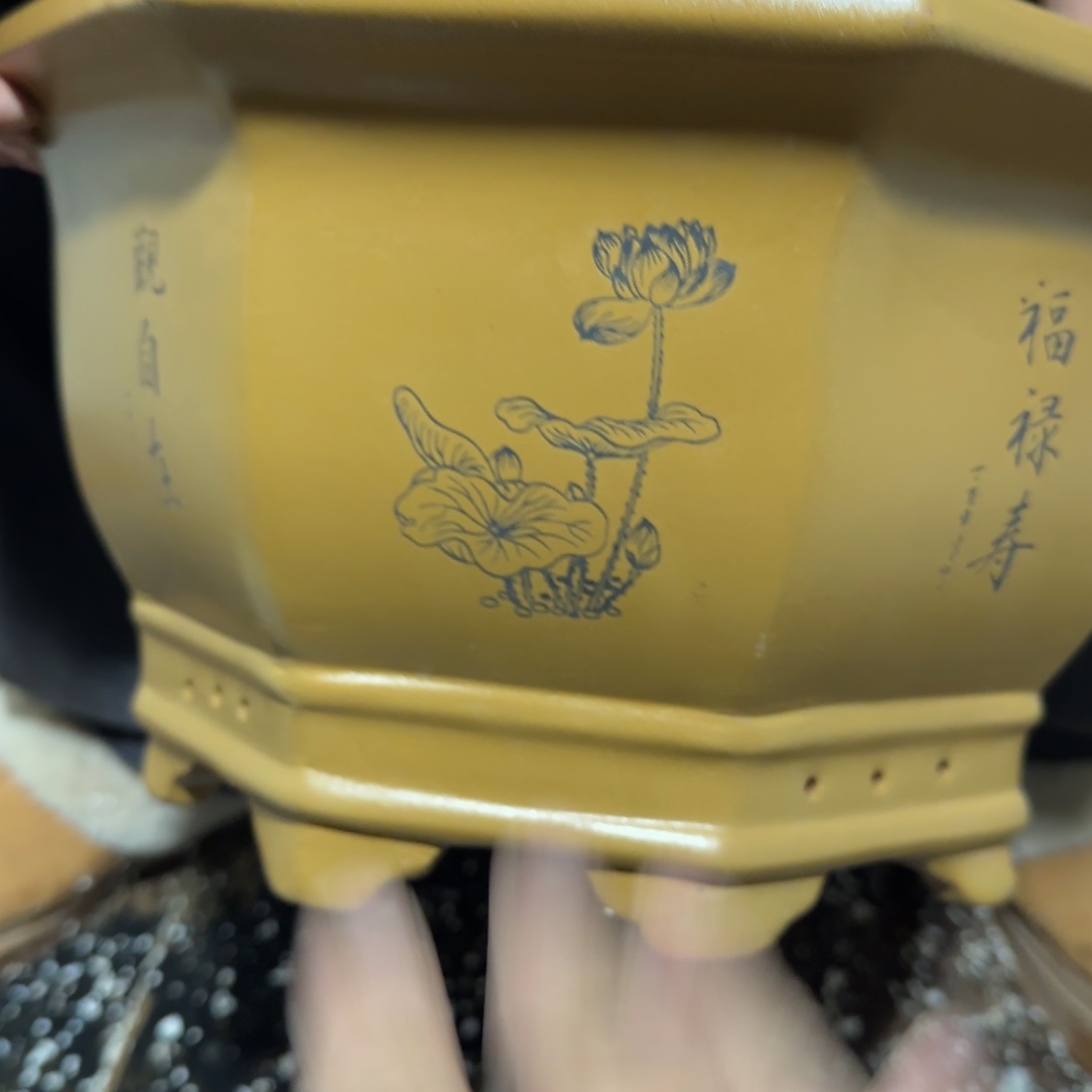 花盆紫砂口径27.17高