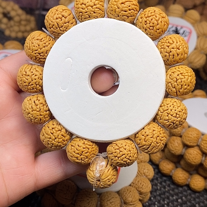 德***叔手串桃核野生小龙鳞1.7/1.7+