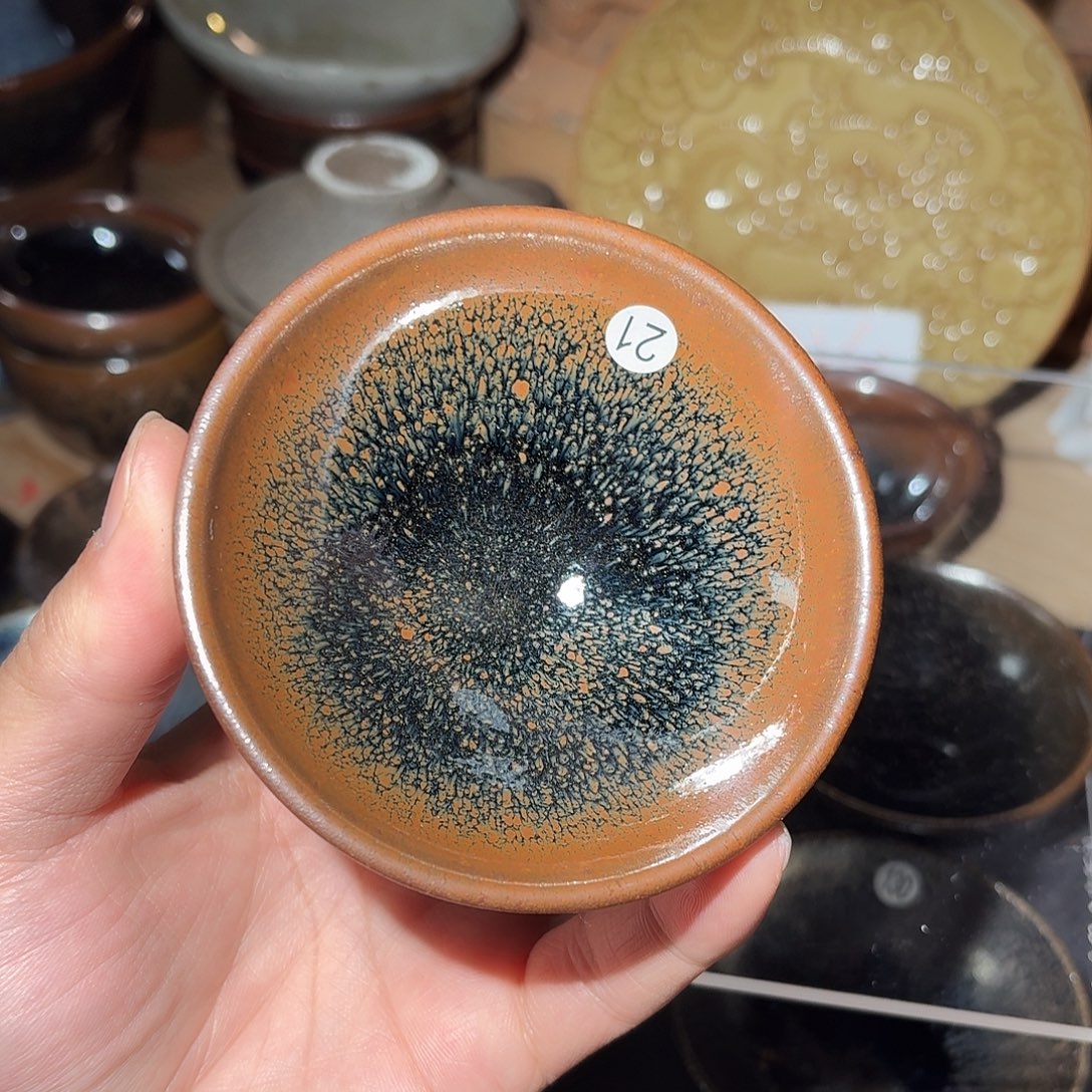 茶盏建窑建盏主人杯