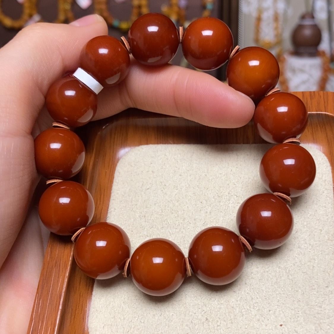 【闪购商品】手链蜜蜡未镶嵌手串