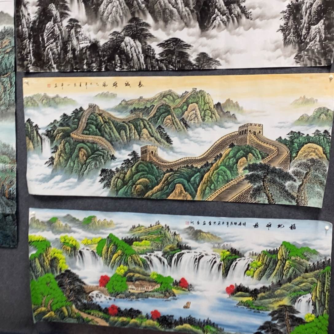 国画茗**楼180✖️70画画画画画画画画画