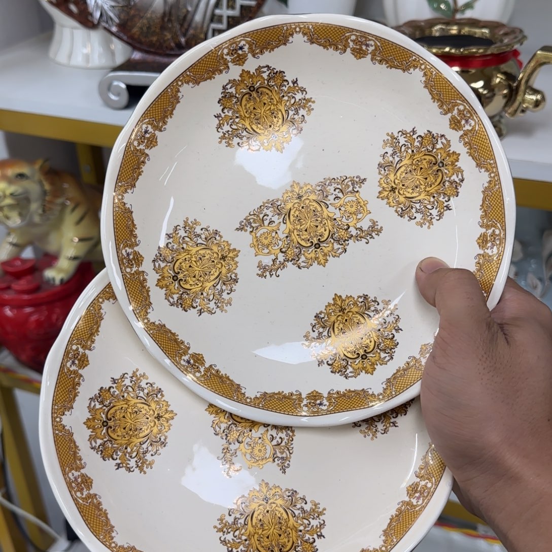 瓷片陶瓷工艺花瓶摆件