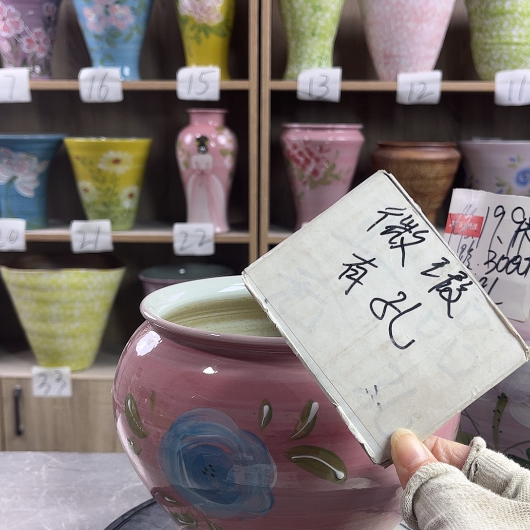 景德镇陶瓷花盆花盆
