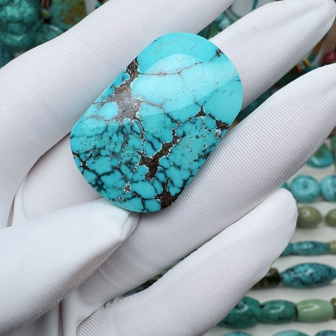 绿松石原矿绿松石未镶嵌