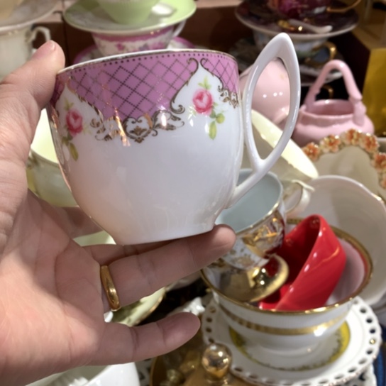 瓷片微瑕陶瓷处理介意请慎拍180毫升