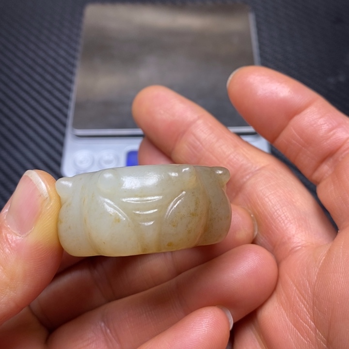 和田玉挂件未镶嵌#****$