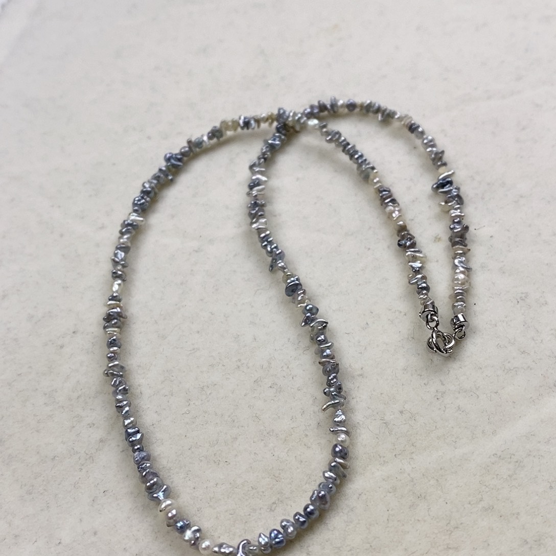 海水珍珠颈饰银S925镶嵌