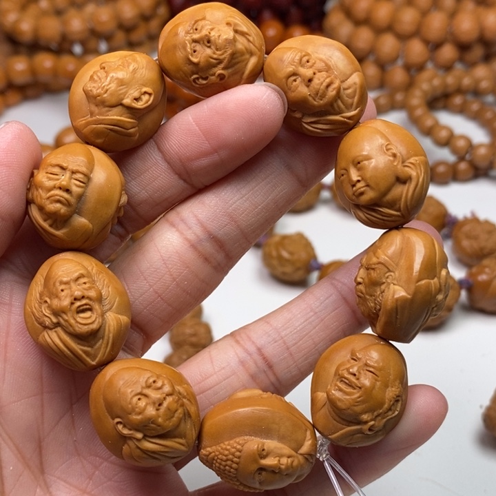 橄榄核手串三丰罗汉