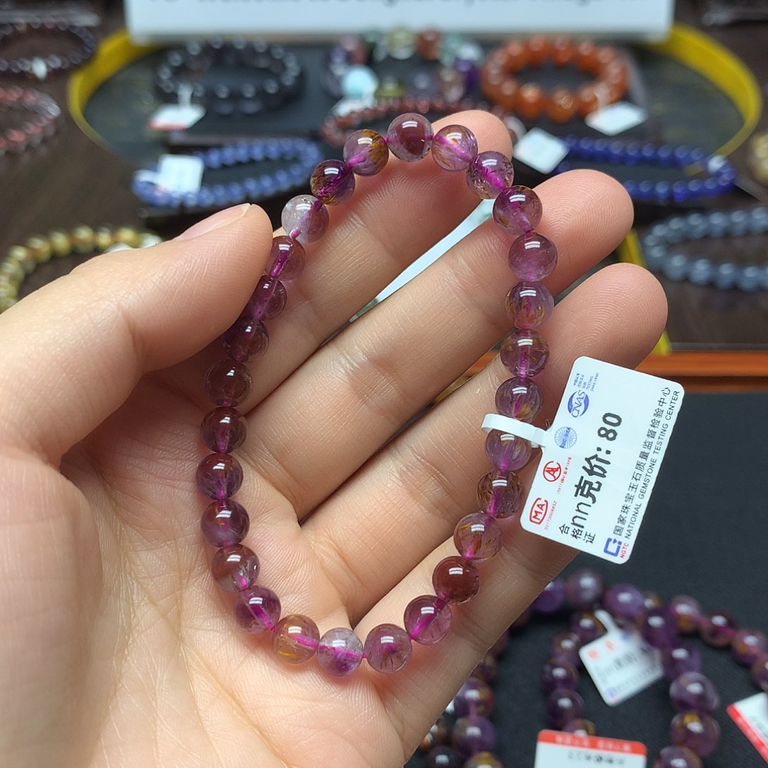 水晶手链未镶嵌手链