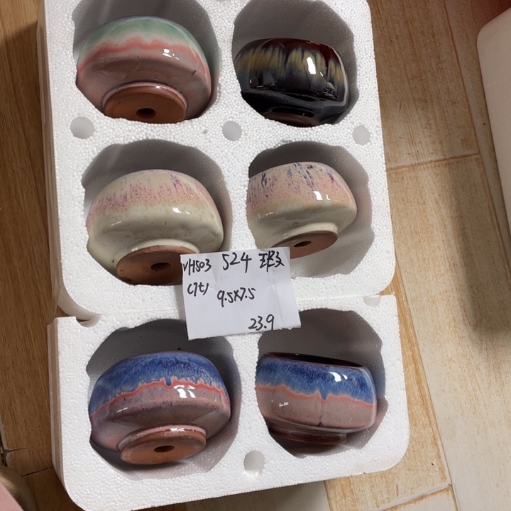 粗陶多肉花盆微瑕524