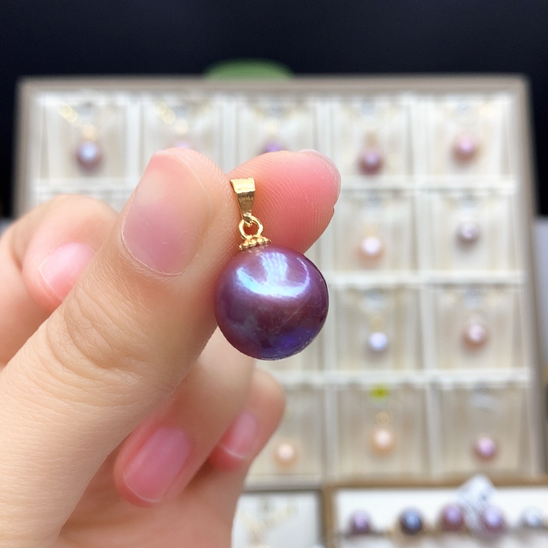 淡水珍珠颈饰合金