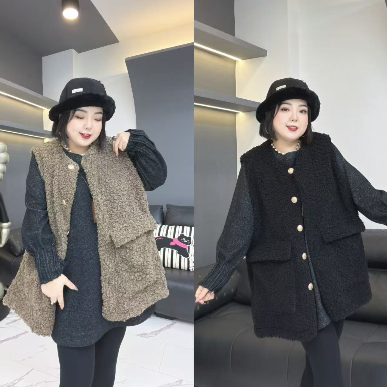 LDPL-毛茸茸~冬日马甲