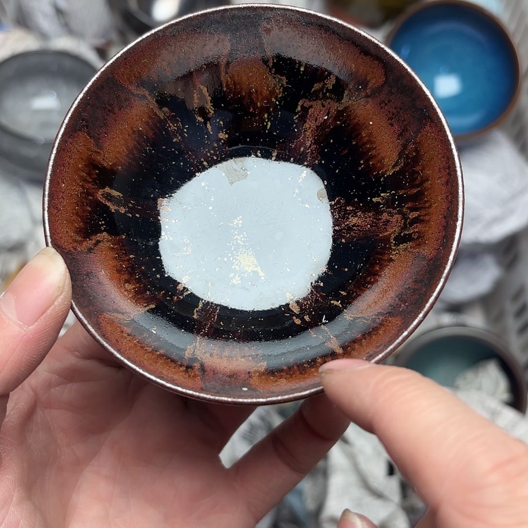 茶盏微瑕建盏主人杯一只