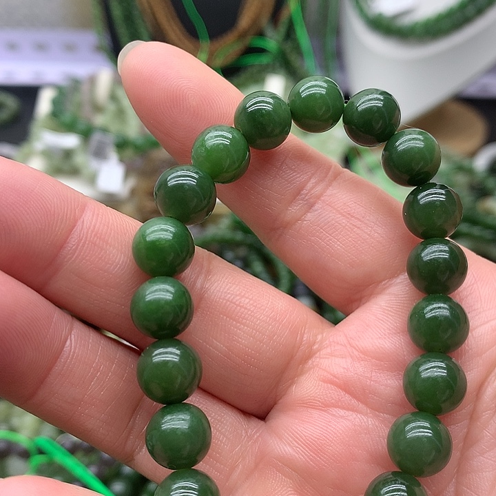 【闪购商品】和田玉手链未镶嵌巾*