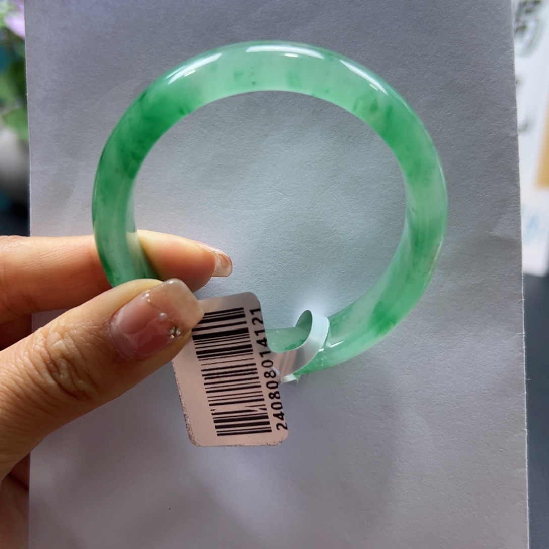 石英质玉手镯未镶嵌优优ZQP52-53圈口