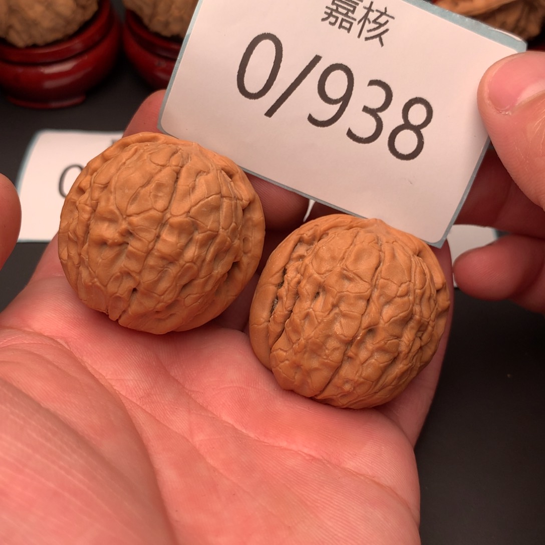 文玩核桃把件全品甲骨文38