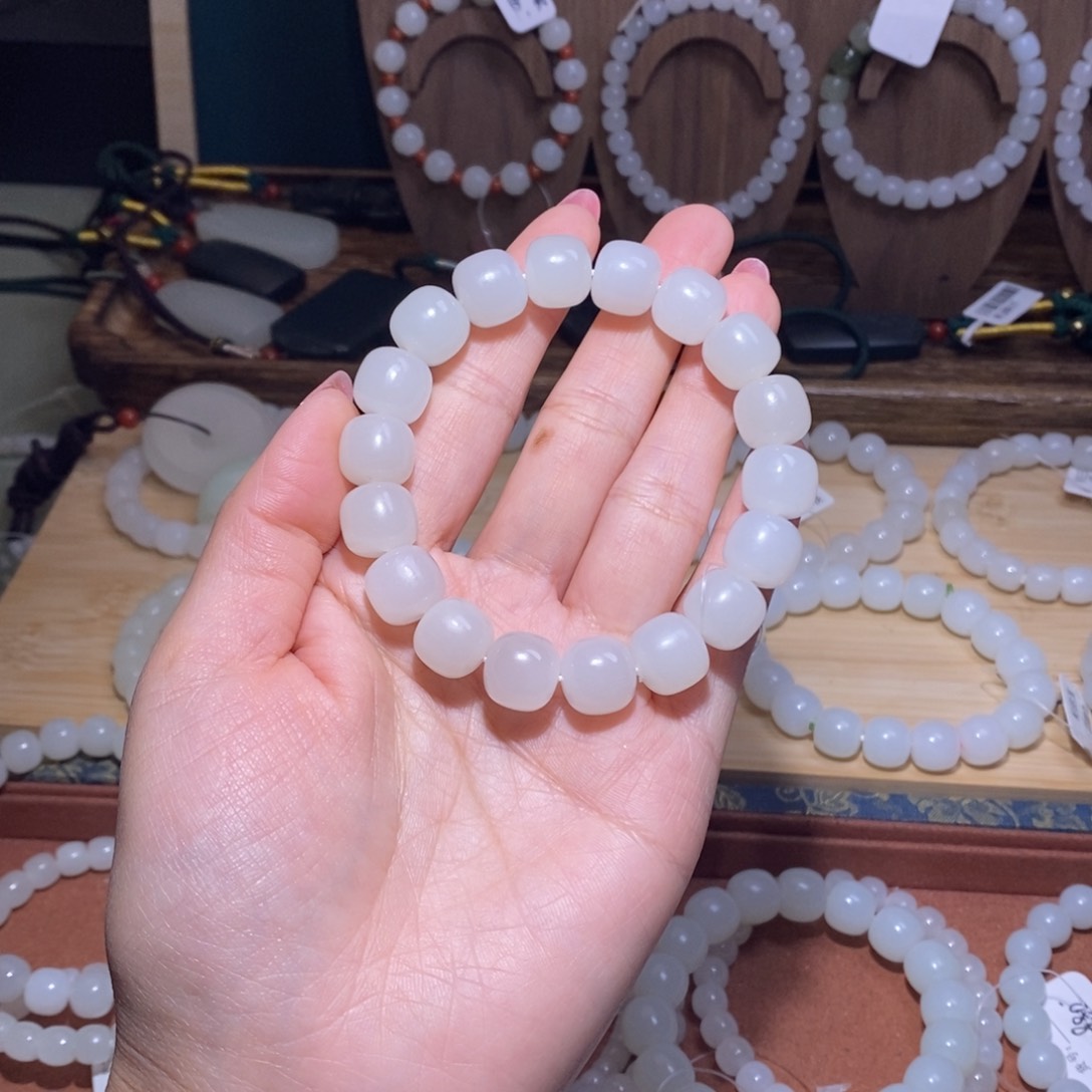 和田玉（糖玉）珠宝奇石未镶嵌海*12