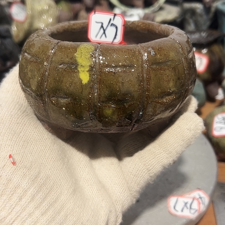 粗陶花盆制作就这样的