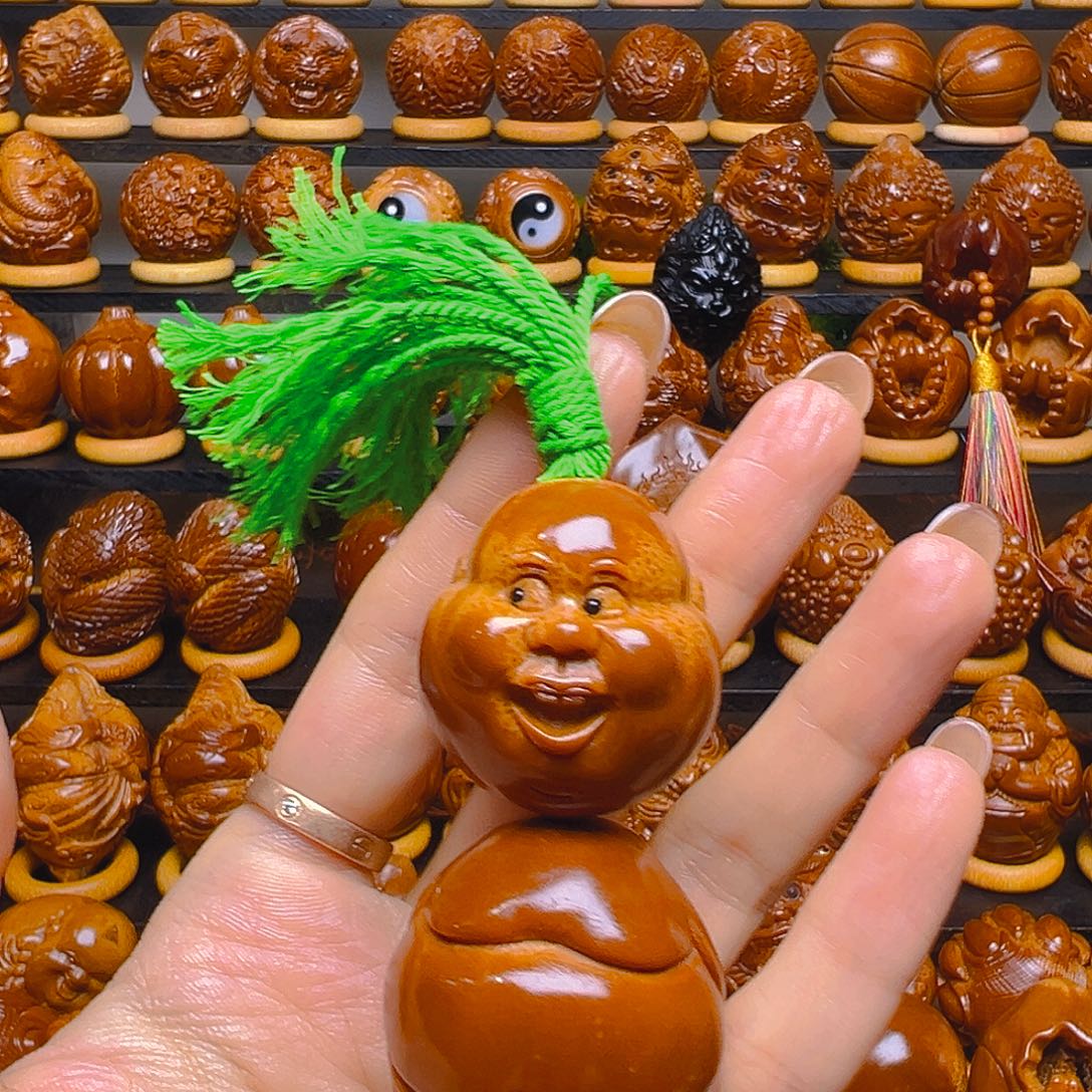 提***士橄榄核手串/手链屁孩一个