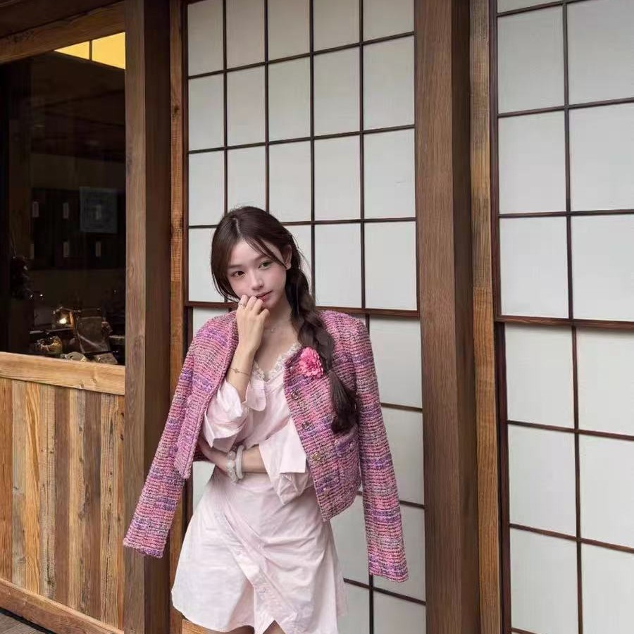 曼雪菲小香风外套