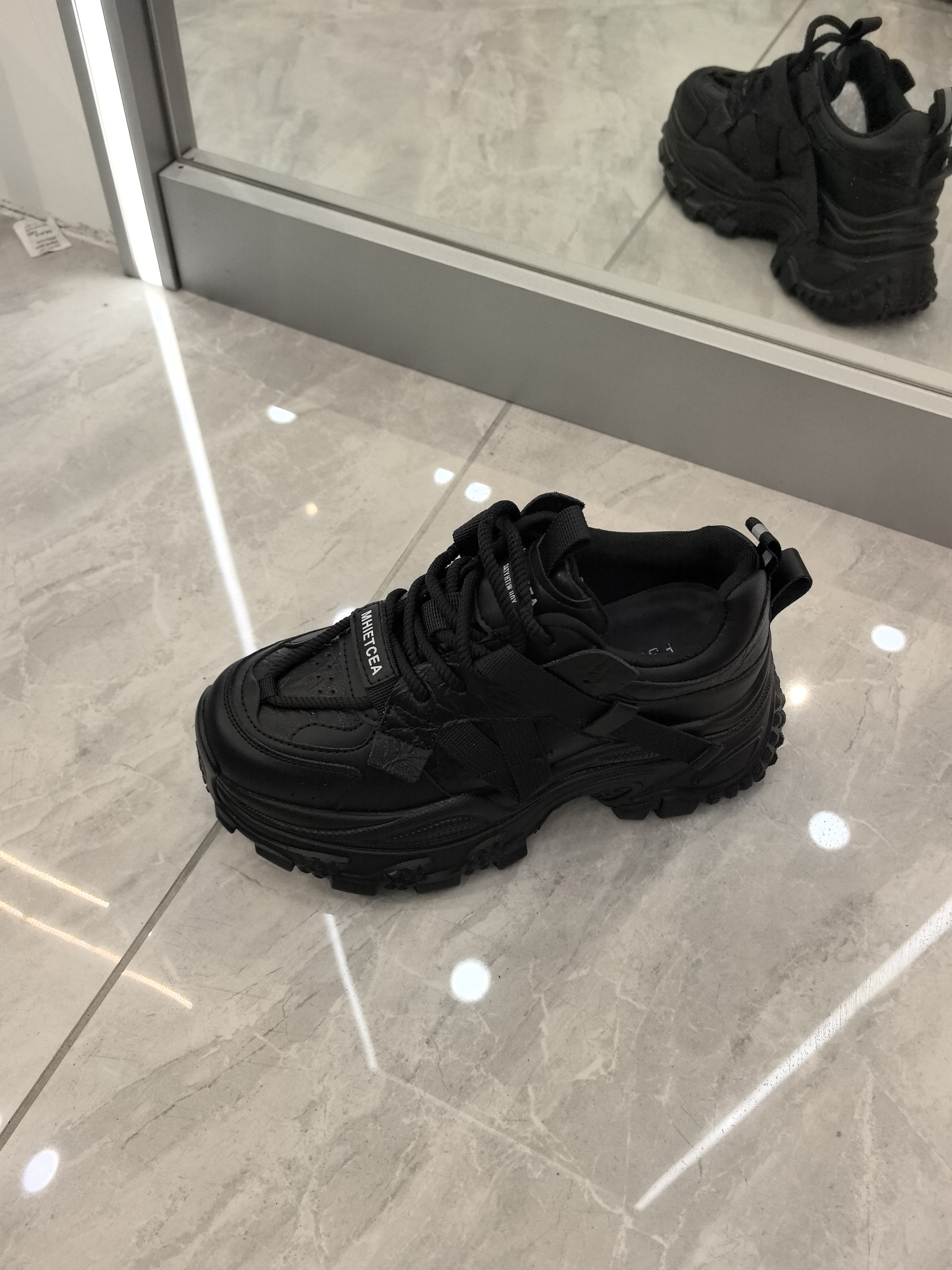 58439-1春款真皮老爹鞋休闲百搭运动鞋女